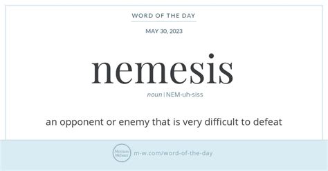 arch nemesis meaning|Archnemesis Definition & Meaning .